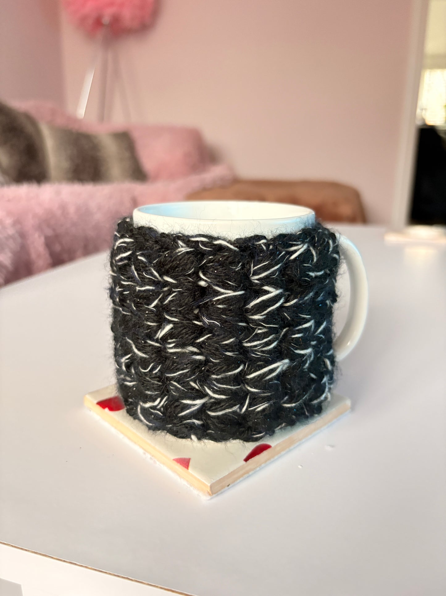 Handmade Crochet Mug Hug Cozy