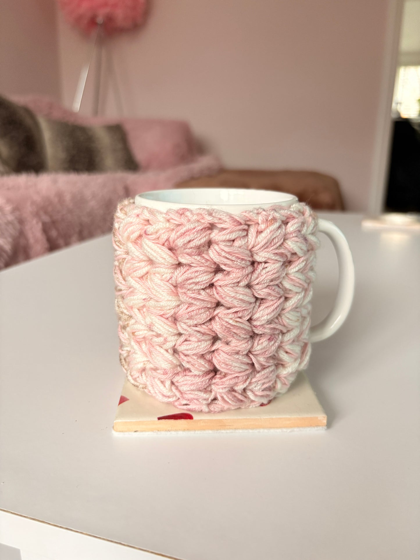 Handmade Crochet Mug Hug Cozy