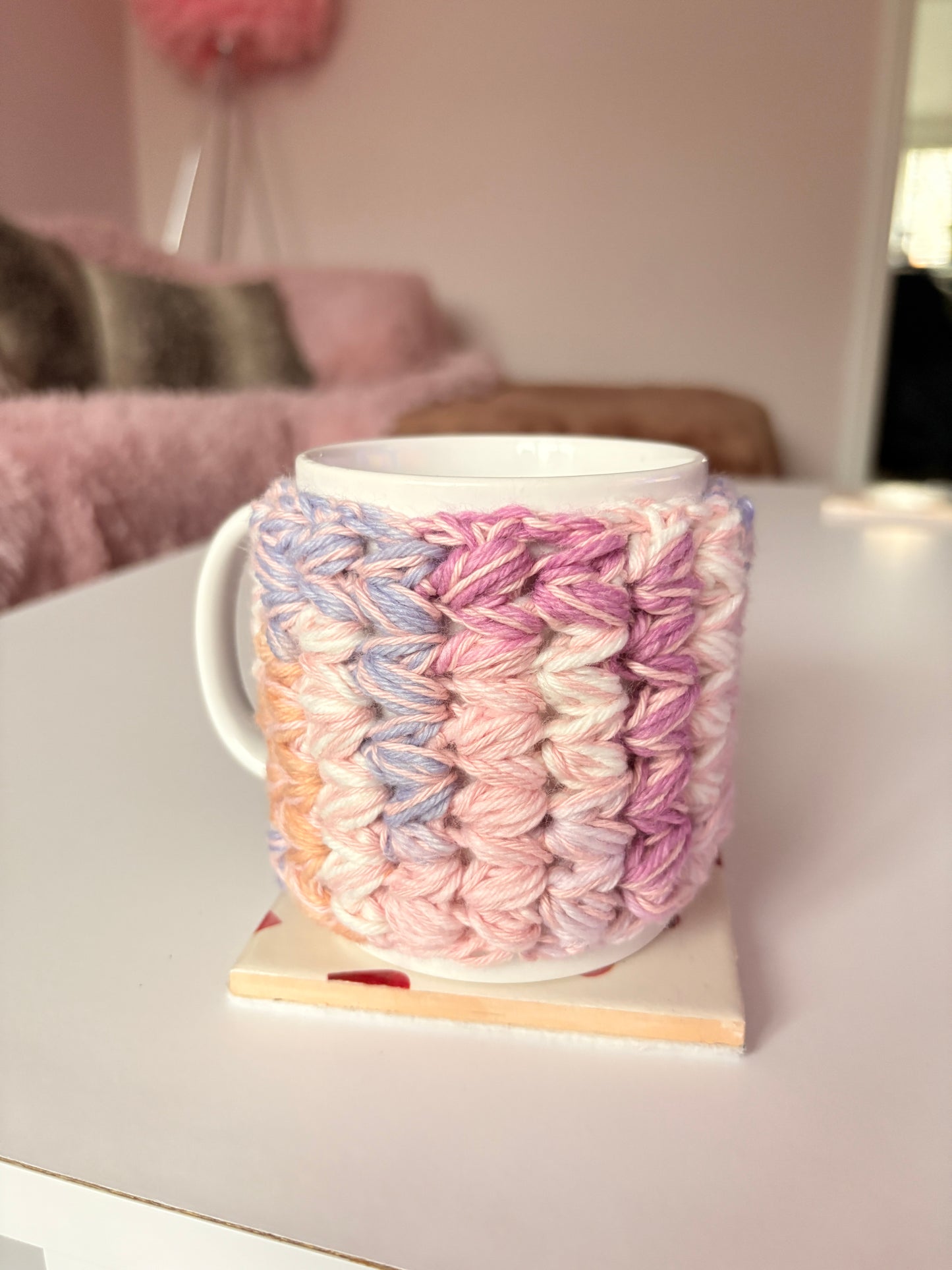 Handmade Crochet Mug Hug Cozy